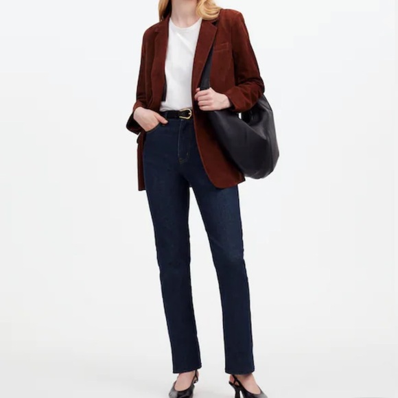 Madewell Denim - Madewell '90s STRAIGHT Dark Blue Straight Leg Jeans size 27